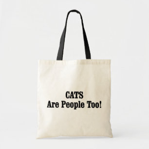 Bolsa Tote Os GATOS são pessoas demasiado!