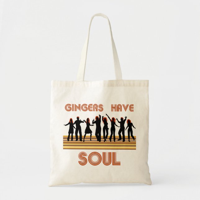 Bolsa Tote Os gengibres têm o trem das almas (Frente)