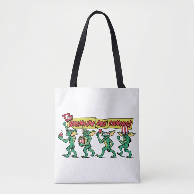 Bolsa Tote Os Gremlins™ Estão Chegando (Frente)