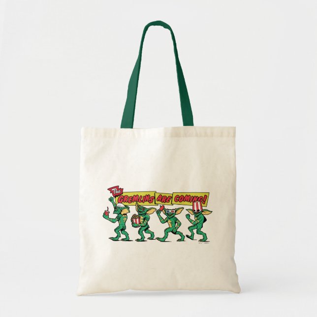 Bolsa Tote Os Gremlins™ Estão Chegando (Frente)