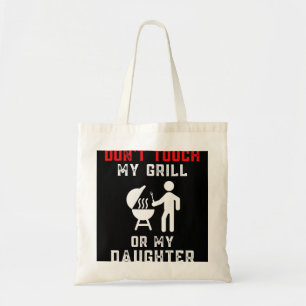 Bolsa Tote Os Homens Não Tocam Minha Grelha Ou Minha Camisa D
