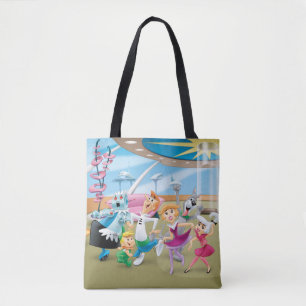 Bolsa Tote Os Jetsons Festa de dança familiar