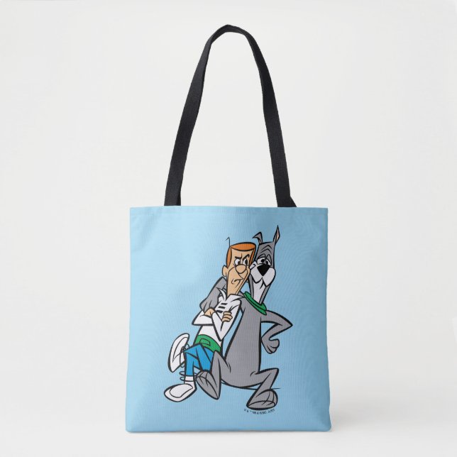 Bolsa Tote Os Jetsons | George & Astro Buddies (Frente)