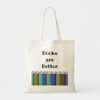 Bolsa Tote Os livros são melhores