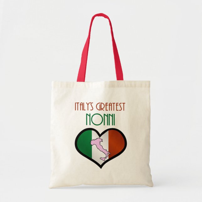 Bolsa Tote Os Maiores Nonni da Itália (Frente)
