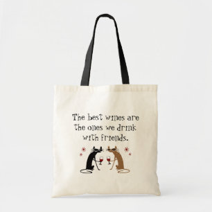 Bolsa Tote Os melhores vinhos que bebemos com amigos