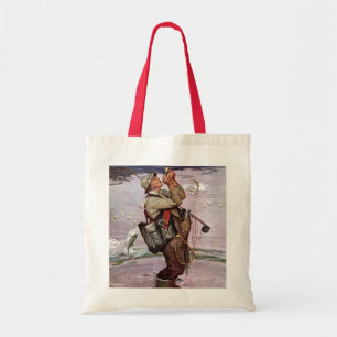 Bolsa Tote Os peixes estão saltando