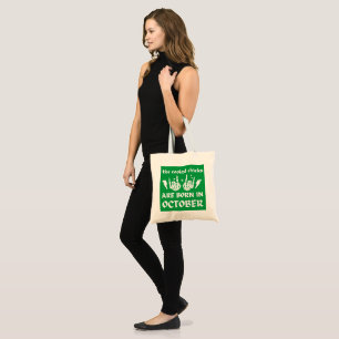 Bolsa Tote OS PINTINHOS MAIS LEGAIS SÃO NASCER NO aniversário