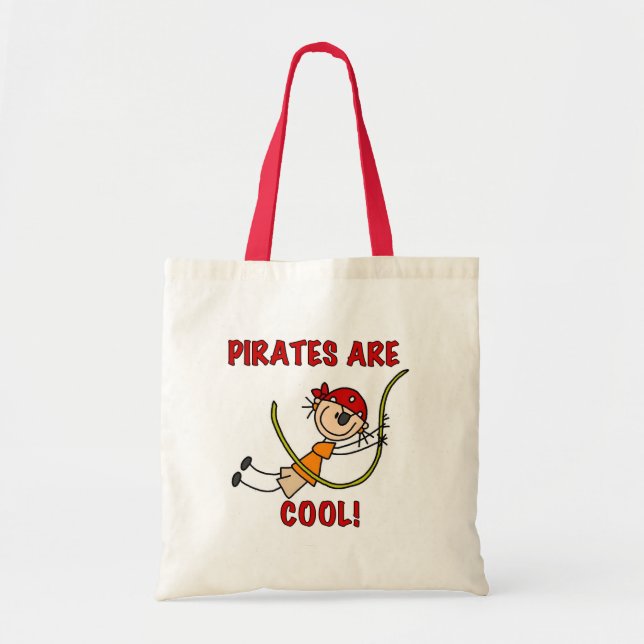Bolsa Tote Os piratas são legal (Frente)