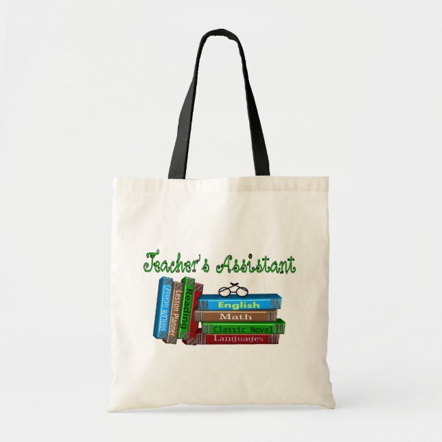 Bolsa Tote Os presentes assistentes "pilha do professor dos (Frente)