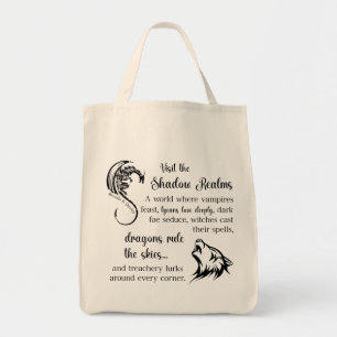 Bolsa Tote Os Realms Sombra Brenda K Davies Tote Bag