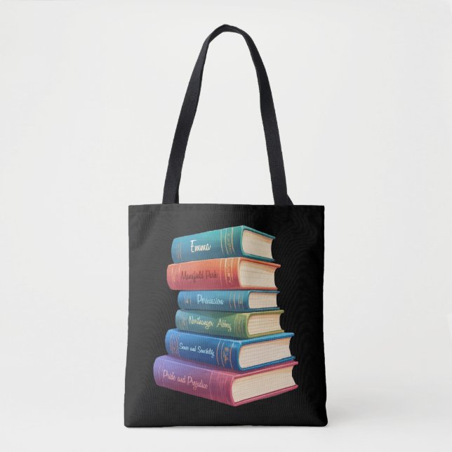 Bolsa Tote Os romances VIII de Jane Austen (Frente)