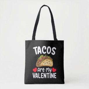 Bolsa Tote Os Tacos São O Meu Passo De Comida Engraçado No Di