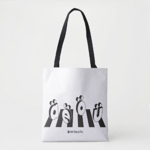 Bolsa Tote “Os Umlauts™ Cruzando Fronteiras”