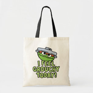 Bolsa Tote Oscar, o Grouch Sinto-Me Agitada Hoje!