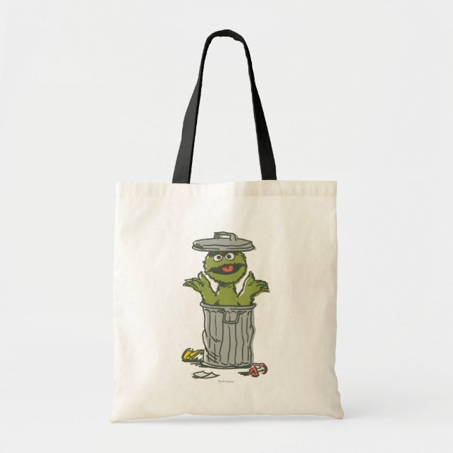 Bolsa Tote Oscar, o Grouch Vintage 1 (Frente)