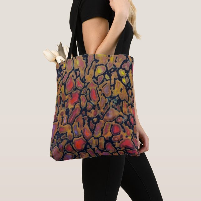 Bolsa Tote Osso de Dinossauro Padronizado (Close Up)