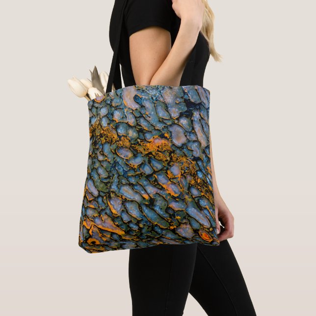 Bolsa Tote Osso de Dinossauro Petrificado (Close Up)