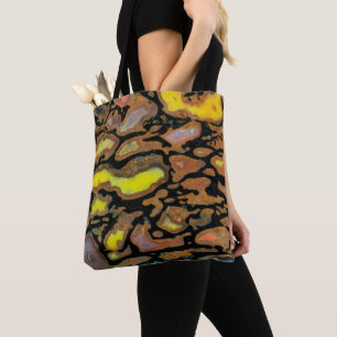 Bolsa Tote Osso Dinossauro Multicolorido