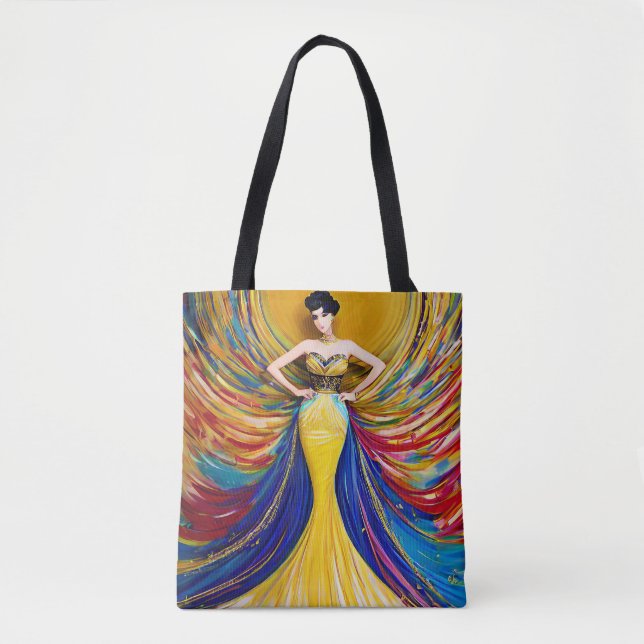 Bolsa Tote Ostentando Feminismo, Mês da História da Mulher (Frente)