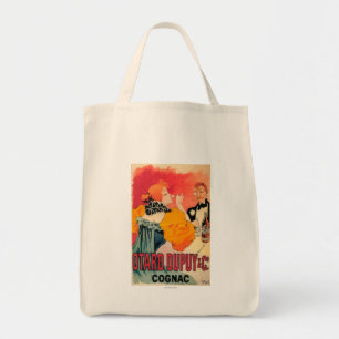 Bolsa Tote Otard-Dupuy & de conhaque do CO. poster do