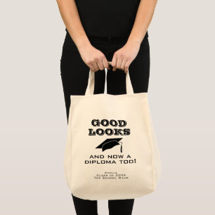 Bolsa Tote Ótimas aparências e diploma muito engraçado