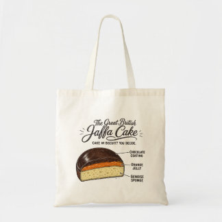 Bolsa Tote Ótimo Jaffa Cake Britânico - Bolo ou Biscoito?