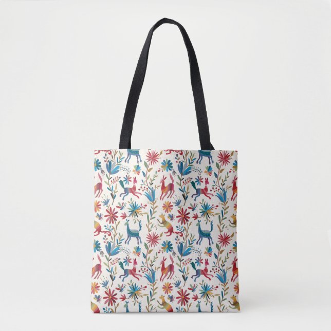 Bolsa Tote Otomi Inspirou Design (Frente)