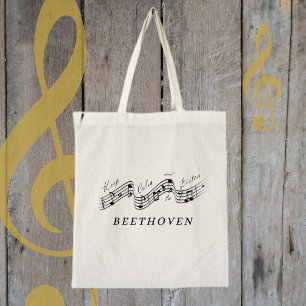 Bolsa Tote Ouça o melhor compositor musical clássico de Beeth