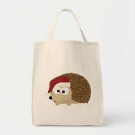 Bolsa Tote ouriço papai noel