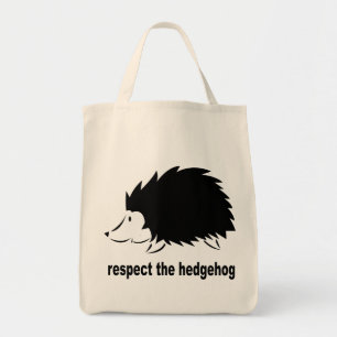 Bolsa Tote Ouriço - respeite o ouriço
