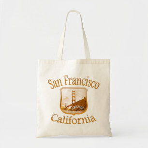 Bolsa Tote Ouro de San Francisco Califórnia