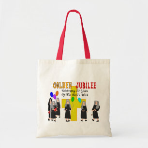 Bolsa Tote Ouro freiras 50th Jubilee Tote Bag