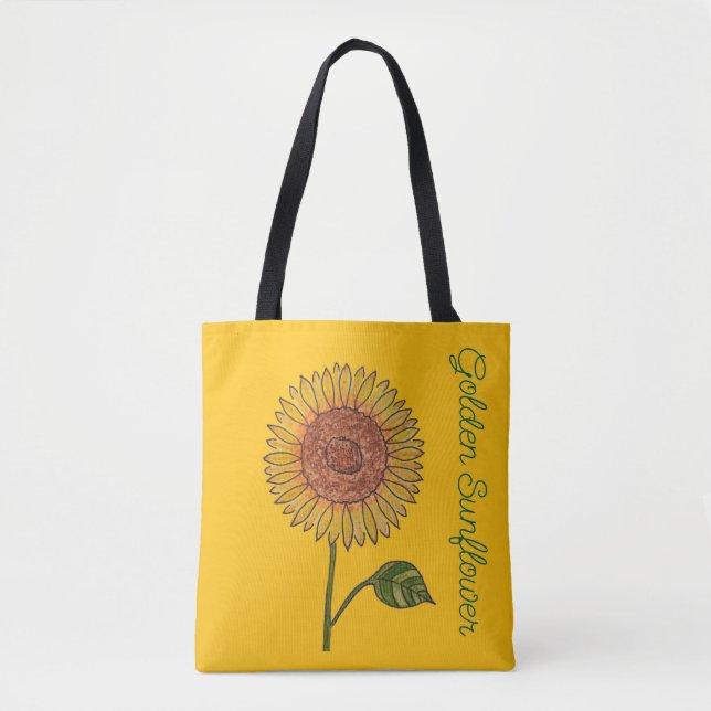 Bolsa Tote Ouro Girassol (Frente)