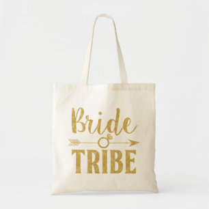 Bolsa Tote ouro Glitter-Impressão