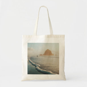 Bolsa Tote Ouro hora na praia de Cannon