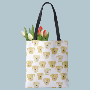 Bolsa Tote Ouro Labrador Dogs