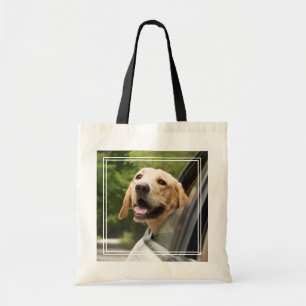 Bolsa Tote Ouro Labrador No Espelho Da Rearview