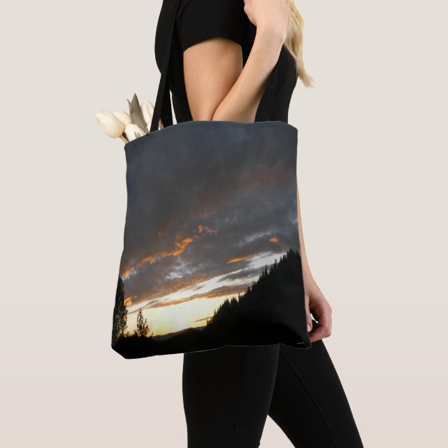 Bolsa Tote Ouro Nublado Sunset... (Close Up)