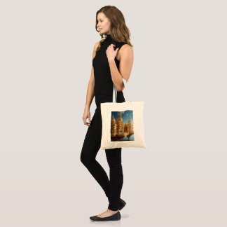 Bolsa Tote Ouro nuvem céu deus Viagem