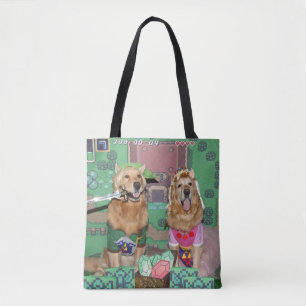 Bolsa Tote Ouro Retriever Zelda e Link