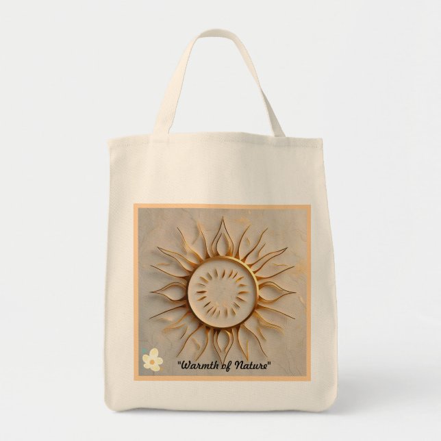 Bolsa Tote "Ouro Sun" " (Frente)