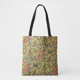 Bolsa Tote Ouro William Morris Lily Vintage
