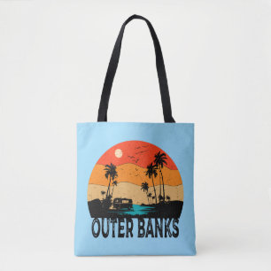 Bolsa Tote Outer Banks North Carolina Vintage