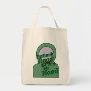 Bolsa Tote Outlook Good Check My Hood Motto