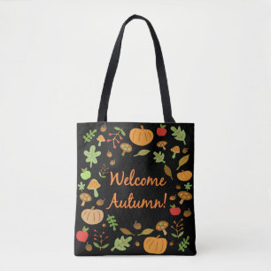 Bolsa Tote Outono bem-vindo!