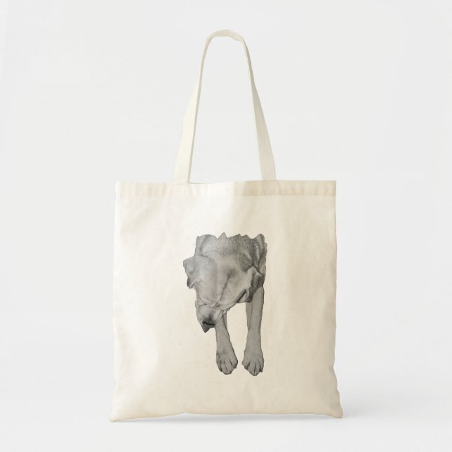 Bolsa Tote Outono Com Pup Leal (Frente)