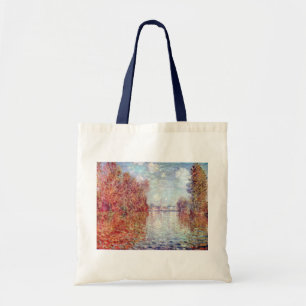 Bolsa Tote Outono em argentino por Claude Monet