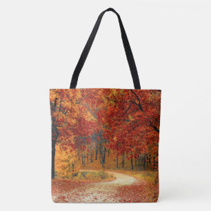 Bolsa Tote outono na floresta