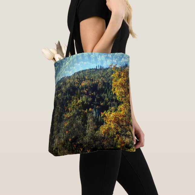 Bolsa Tote Outono nas montanhas.... (Close Up)